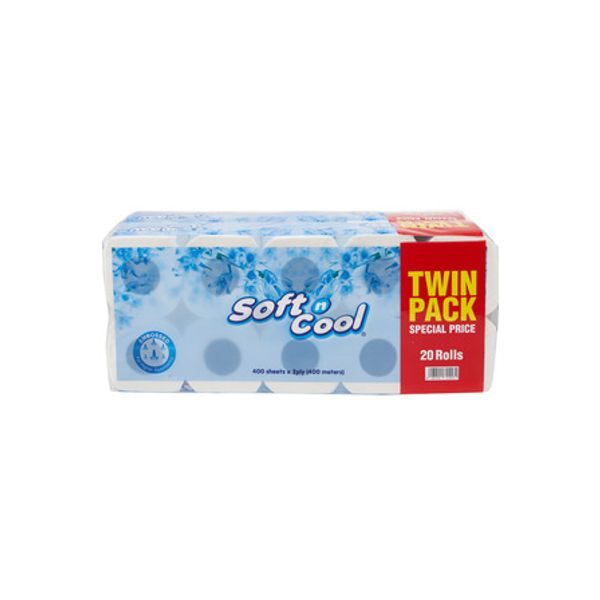 Soft N Cool Toilet Roll Paper 500 Sheet
