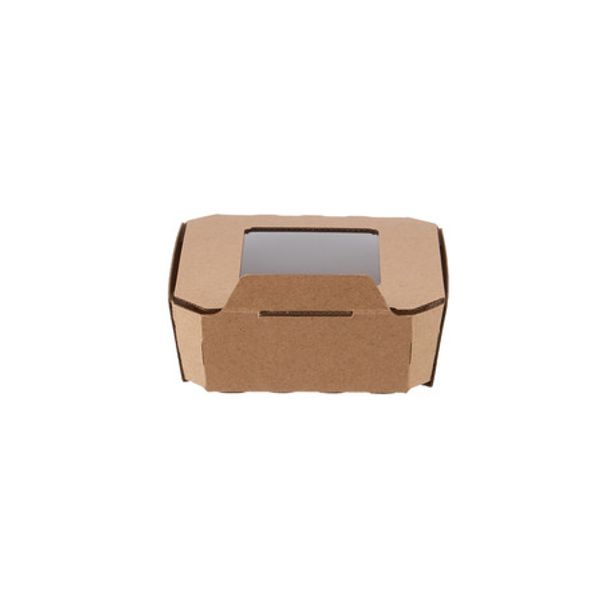 Kraft Flute Punnet 100GRM+Window