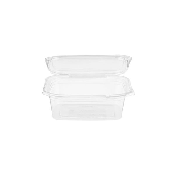 Tamper Evident Square PET Container 28oz
