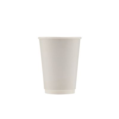 White Double Wall Paper Cup 12oz