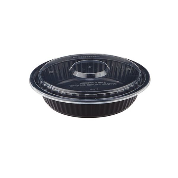 Black Base HD Round Container 24oz