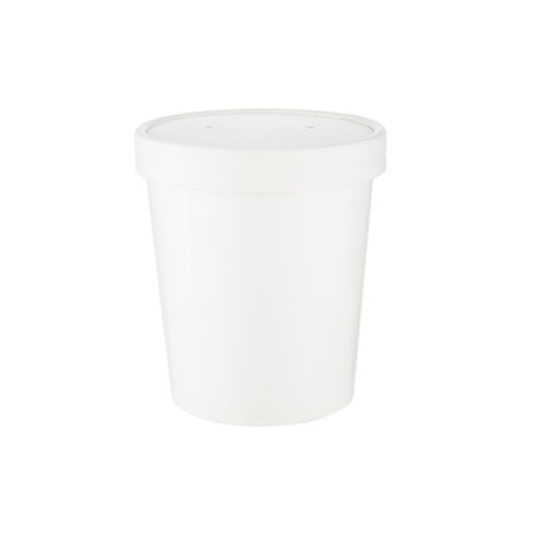 White Paper Noodle Bowl 16oz