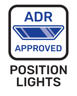 ADR-approved position lights