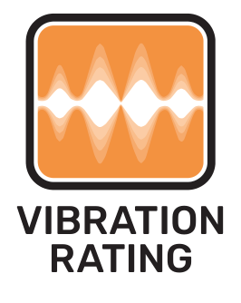 Vibration rating