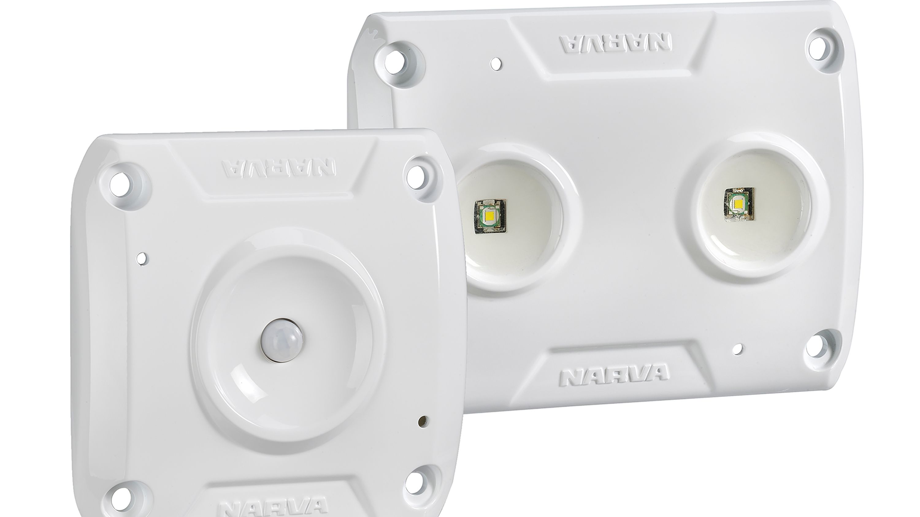 High-powered transport lamps from Narva with PIR motion sensor option