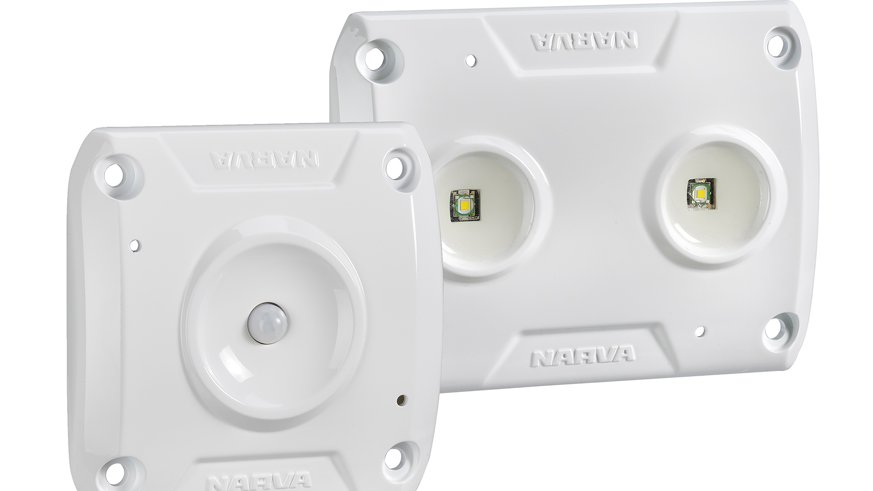 High-powered transport lamps from Narva with PIR motion sensor option