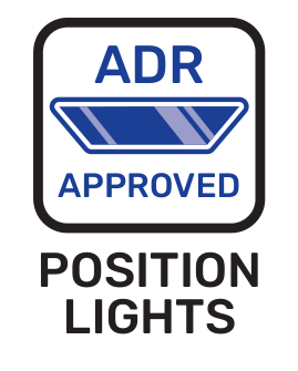 ADR-approved position lights