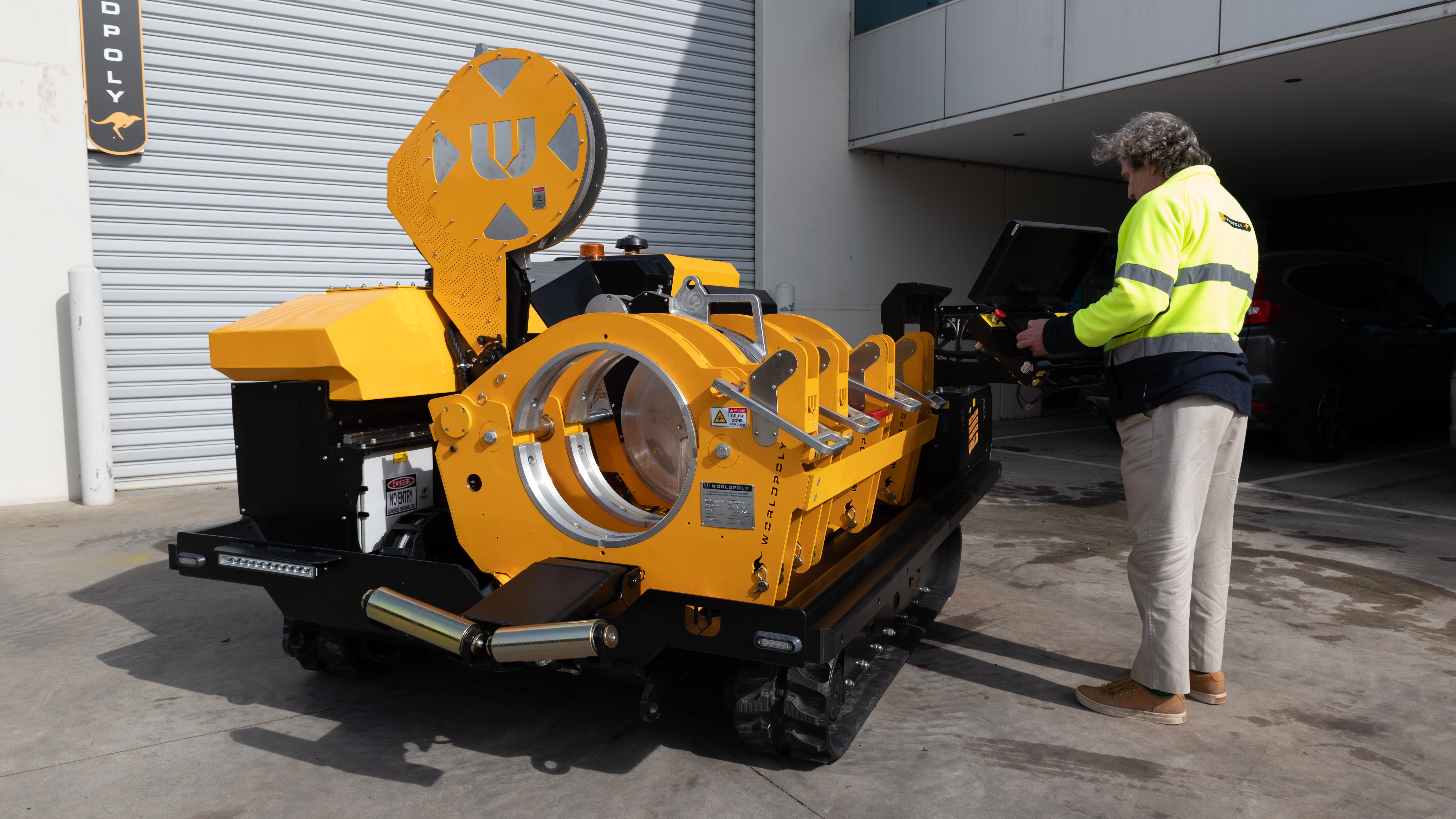 Narva Lights Worldpoly's Australian Made Butt Welding Machines