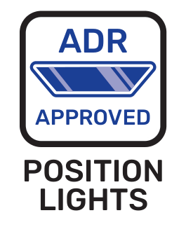 ADR-approved position lights