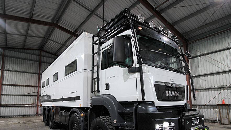 Narva Lights SLRV's 8X8 Expedition Beast