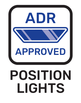ADR-approved position lights