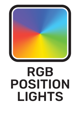 RGB position lights