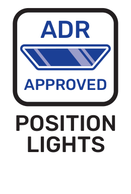 ADR-approved position lights