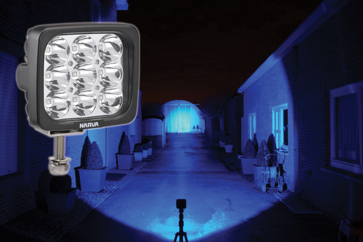 'Cream of the Crop' Blue Lamp for Sprayers