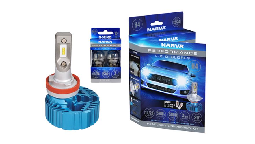 Enjoy the benefits of L.E.D with new Narva Generation II Performance Globe Conversion Kits