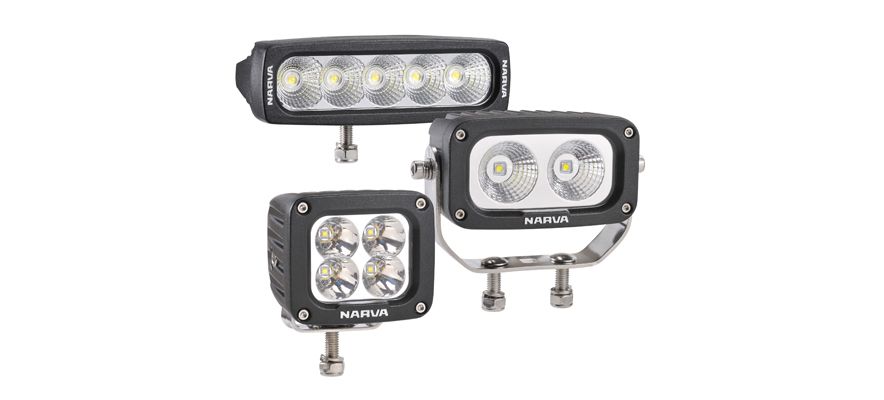 Narva Launch Tough New High Powered 4X4 L.E.D Work Lamps