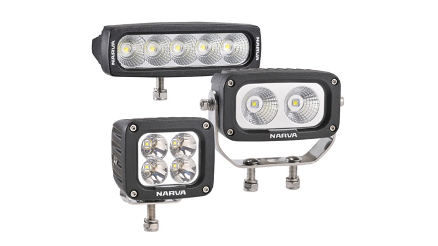 Narva Launch Tough New High Powered 4X4 L.E.D Work Lamps
