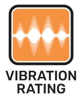 Vibration rating