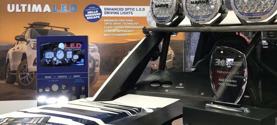 Narva Takes Best Stand Award at National 4x4 Show With VR Experience and New L.E.D Lamps