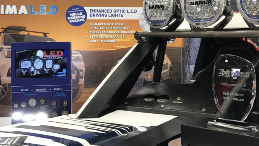 Narva Takes Best Stand Award at National 4x4 Show With VR Experience and New L.E.D Lamps