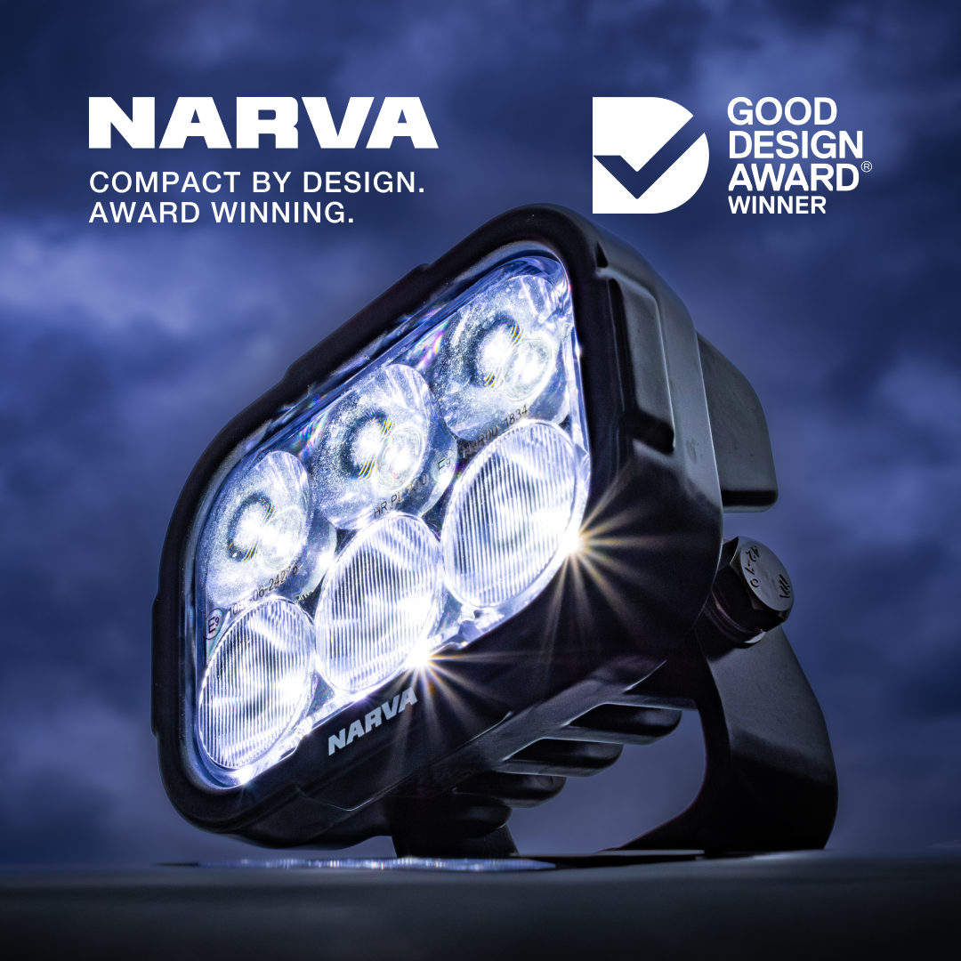 NARVA MICROLUX Work Light Series Recognised at the 2026 Australian Good Design Awards