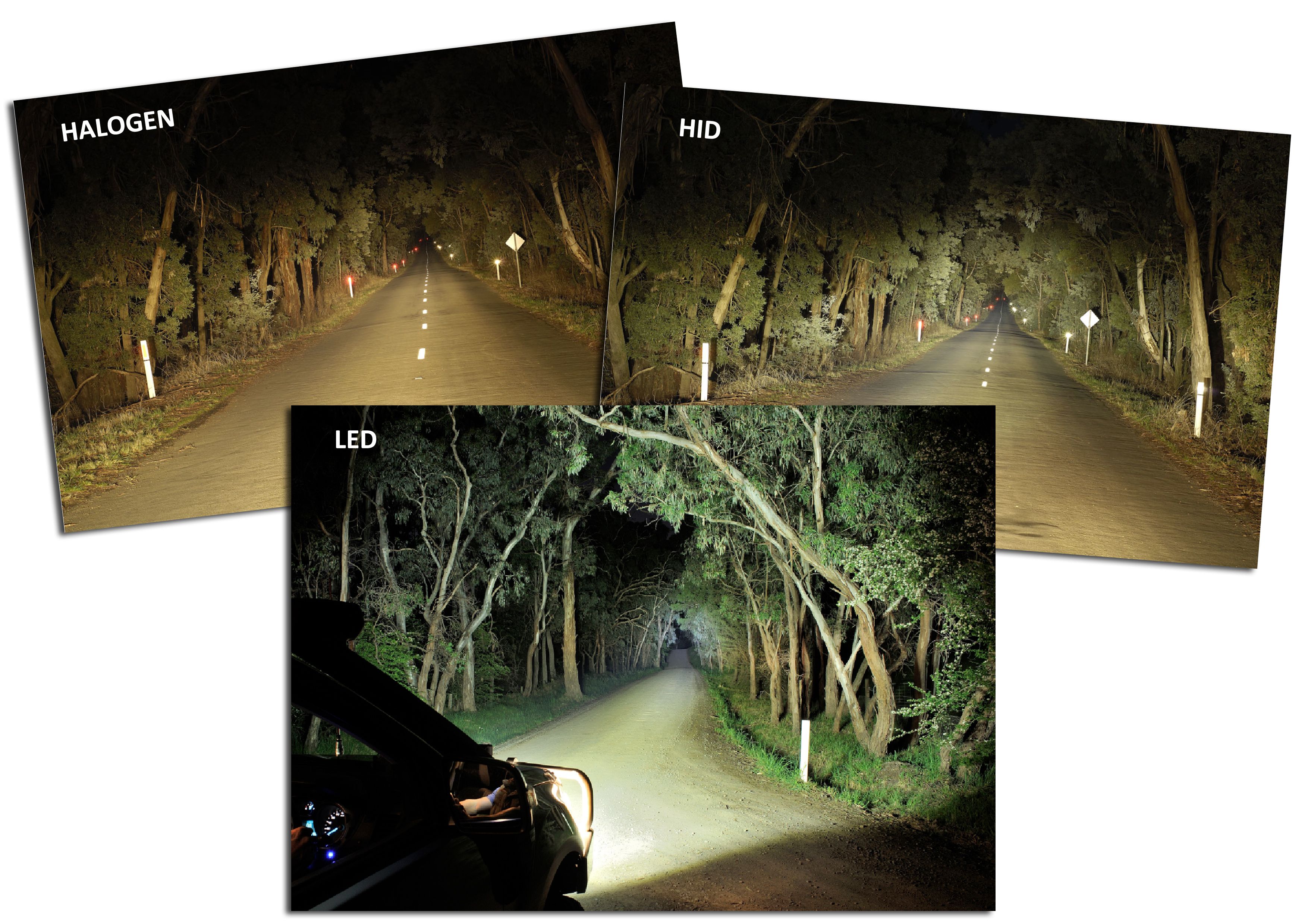 4x4 Driving Lights: Halogen vs HID vs L.E.D