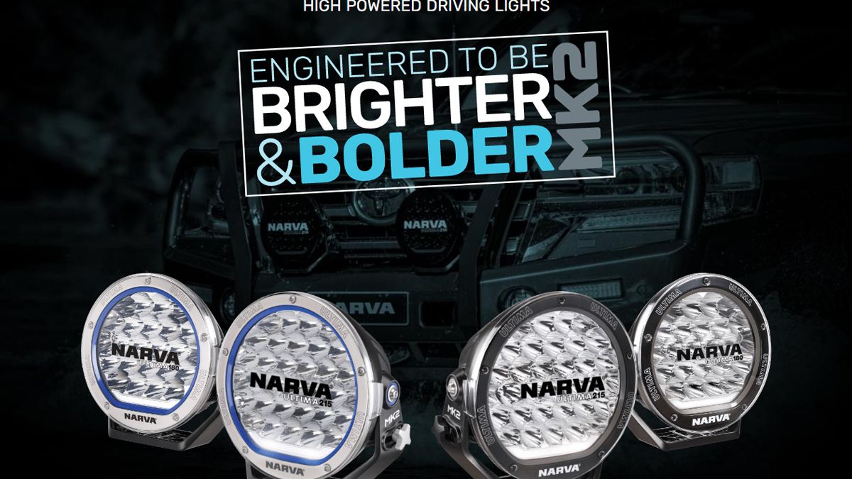More light, extra attitude in new Narva Ultima LED MK2 driving lights