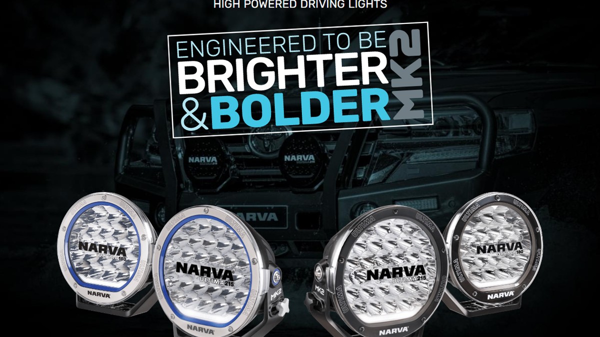 More light, extra attitude in new Narva Ultima LED MK2 driving lights