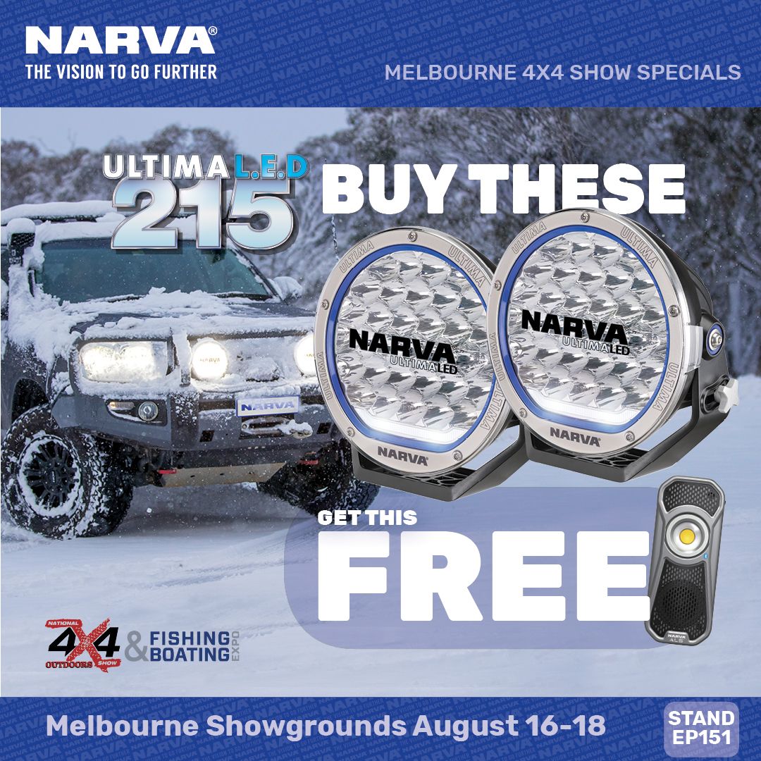 We're heading to the Melbourne 4x4 Show