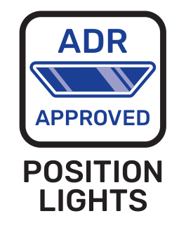 ADR-approved position lights