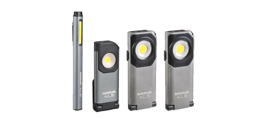 New Narva ALS Pen and Utility models provide mobile lighting solutions