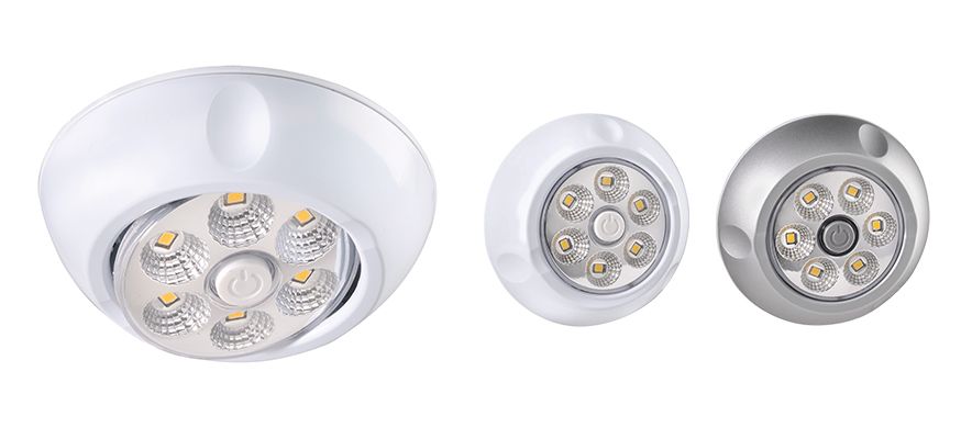 Stylish & Functional L.E.D Interior Swivel Lamps Produce Bright Light