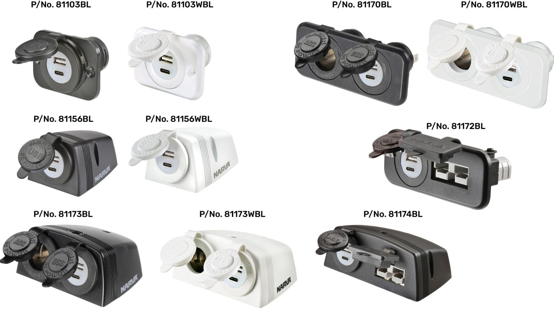 Power Up Faster – Narva’s HDRV USB-C Socket Range Just Got Smarter