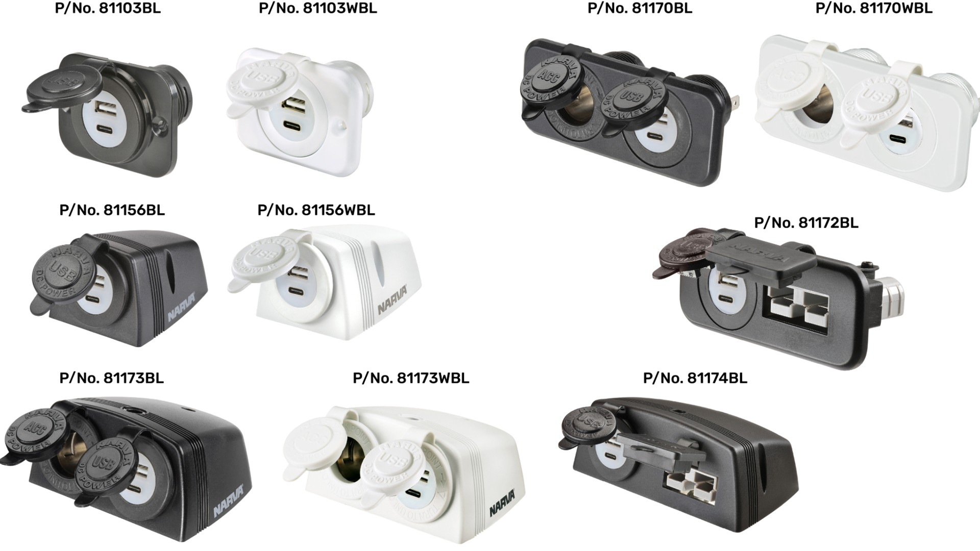 Power Up Faster – Narva’s HDRV USB-C Socket Range Just Got Smarter