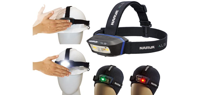 New multi-colour ALS Head Torch from Narva has multiple applications