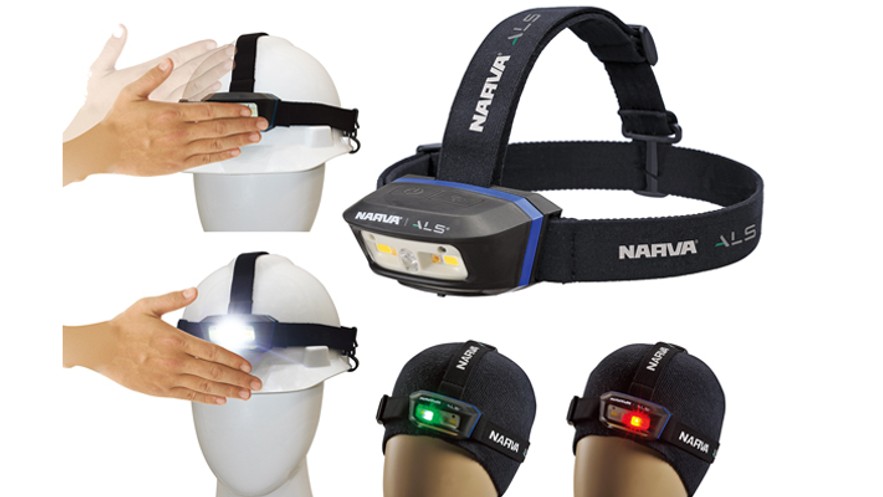 New multi-colour ALS Head Torch from Narva has multiple applications