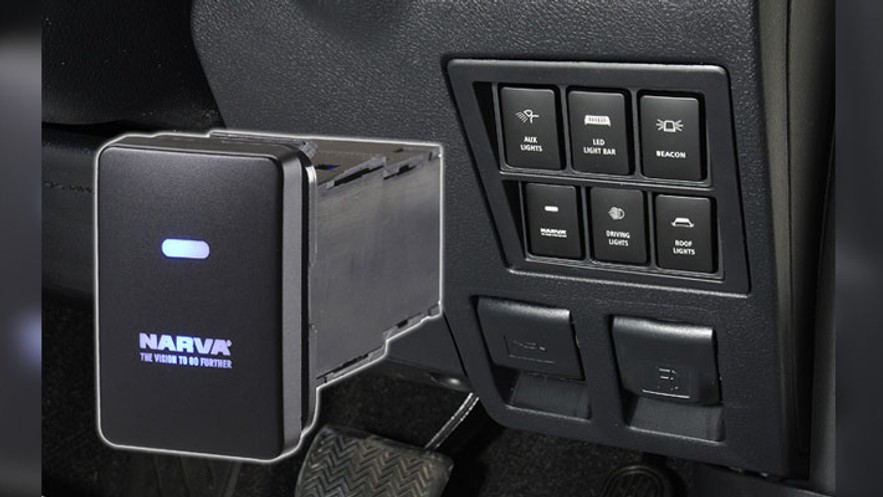 New Narva OE style push button switches combine practicality with factory finish