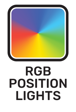 RGB position lights