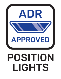 ADR-approved position lights