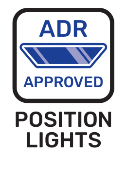 ADR-approved position lights