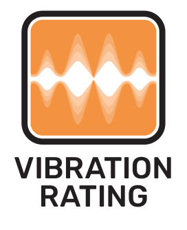 Vibration rating
