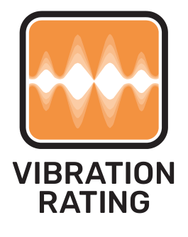 Vibration rating