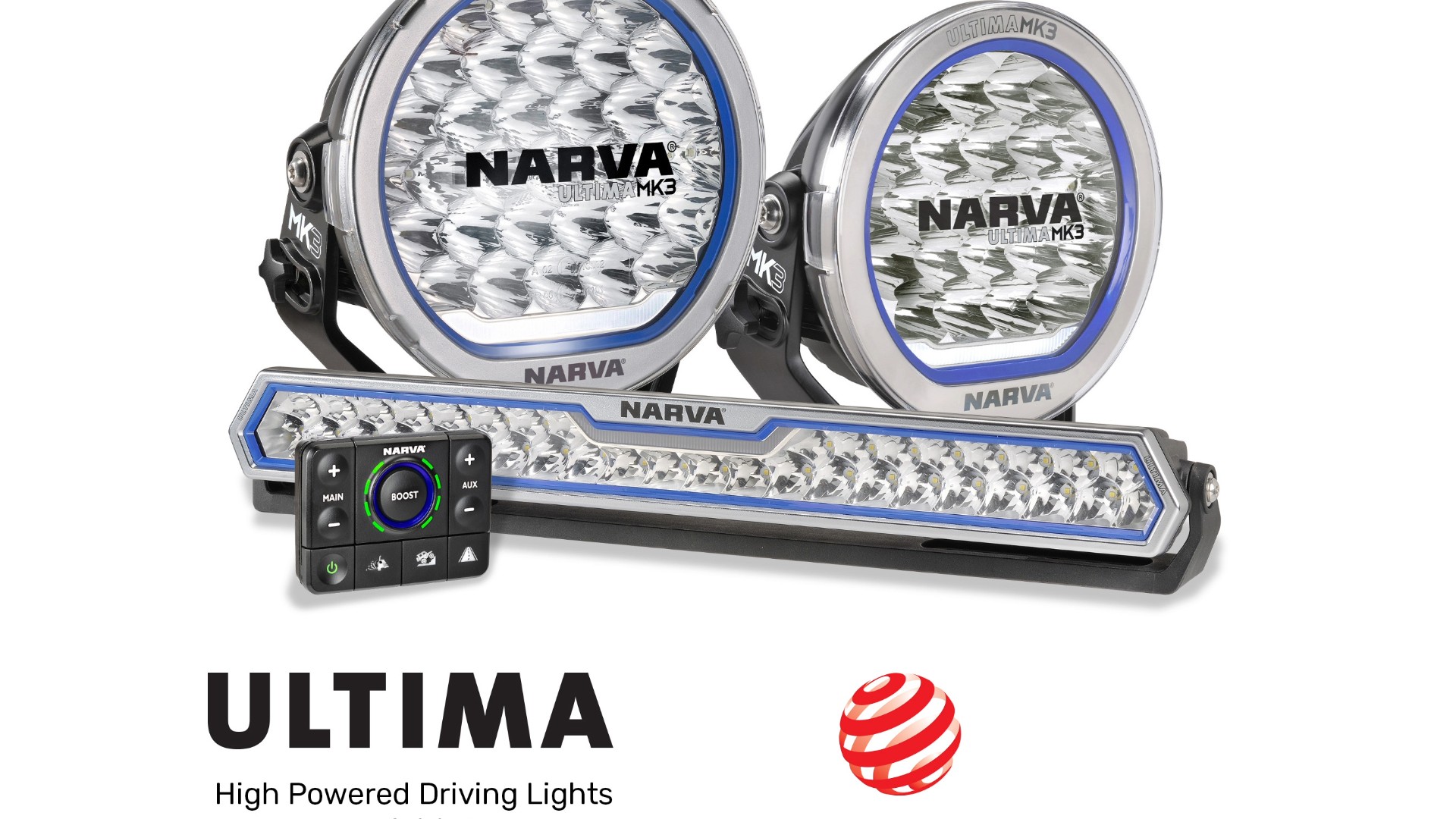 Narva’s Ultima Series Honoured with Red Dot Design Award 2025