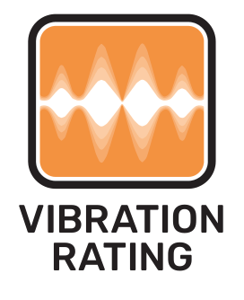 Vibration rating