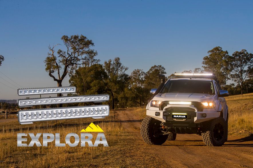 Two new models added to Narva’s revolutionary ‘Explora’ L.E.D Light Bar Range