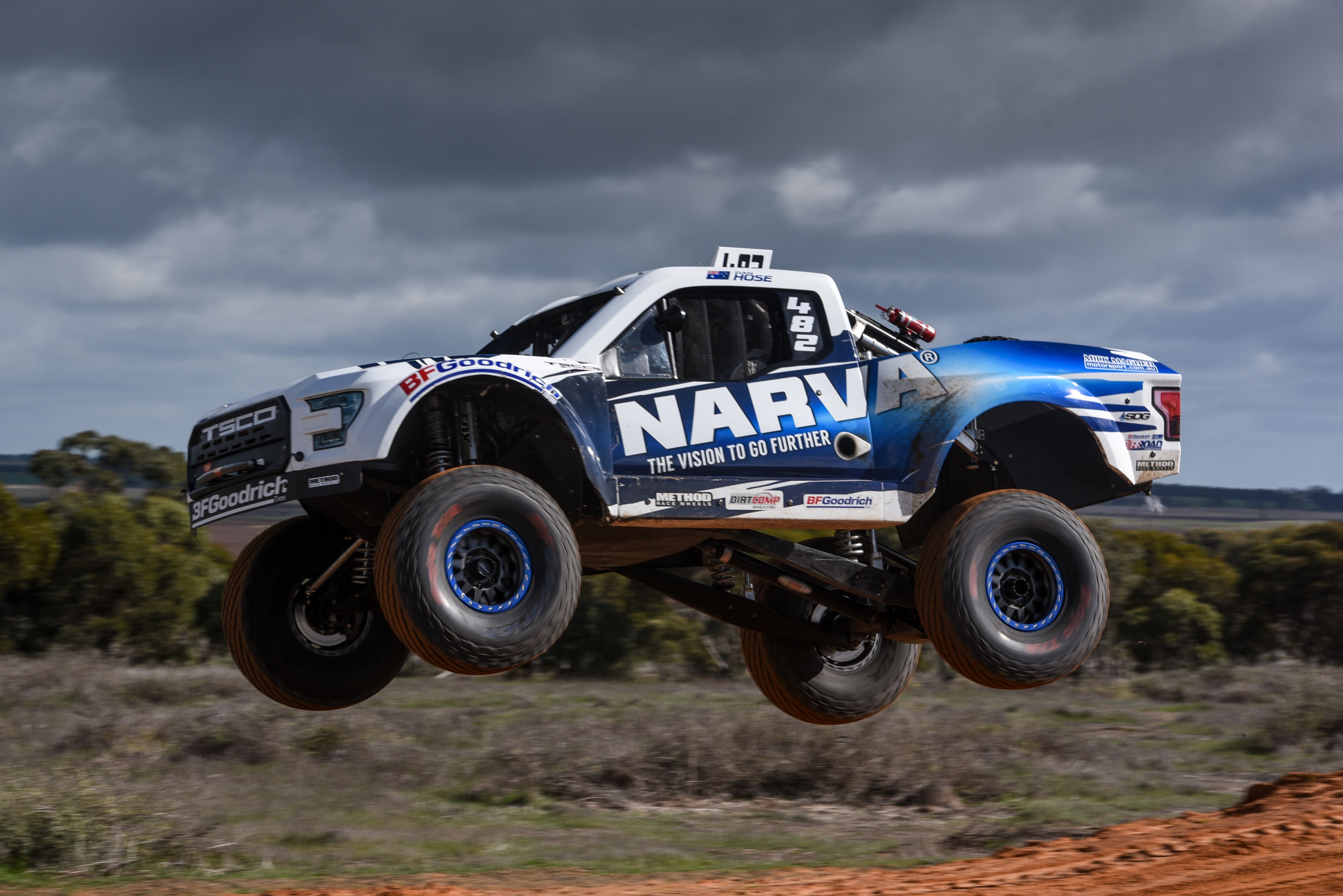 Maghers Backyard Blitz in the Narva Racing TSCO Truck