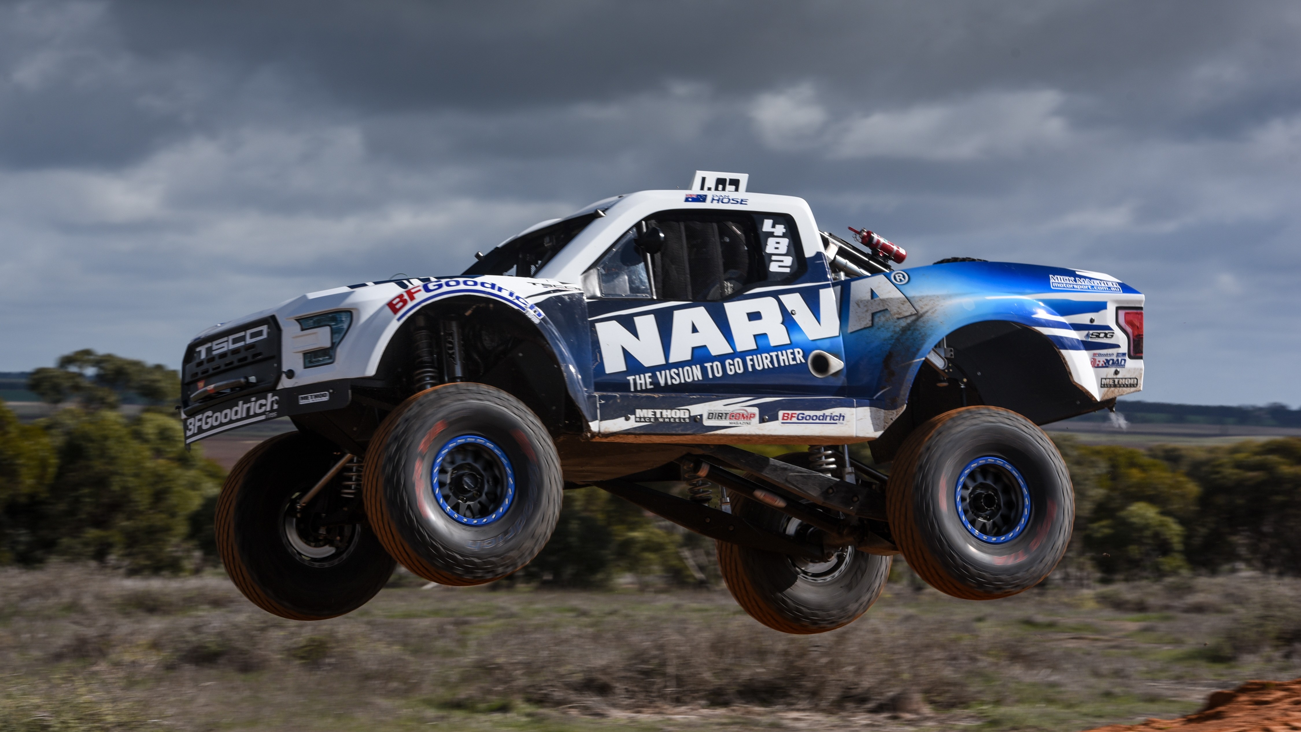 Maghers Backyard Blitz in the Narva Racing TSCO Truck
