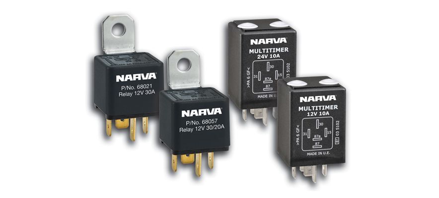 Narva Grows Relay Range with Adjustable Timer and Reverse Pin Models