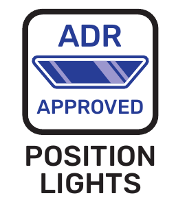 ADR-approved position lights