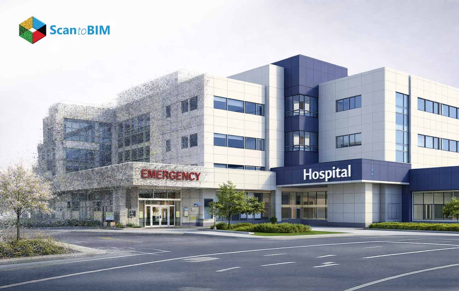 Point Cloud to BIM for Hospitals and Healthcare Facilities